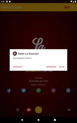 Radio La Estación - Paraguay android App screenshot 0