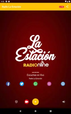 Radio La Estación - Paraguay android App screenshot 1